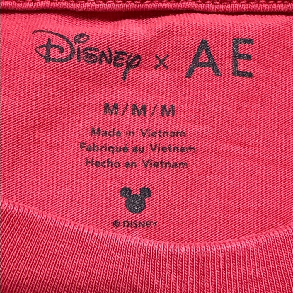 Disney/American Eagle Collaboration Mickey Mouse Fireworks Shirt Sleeve Tee - Picture 2 of 14